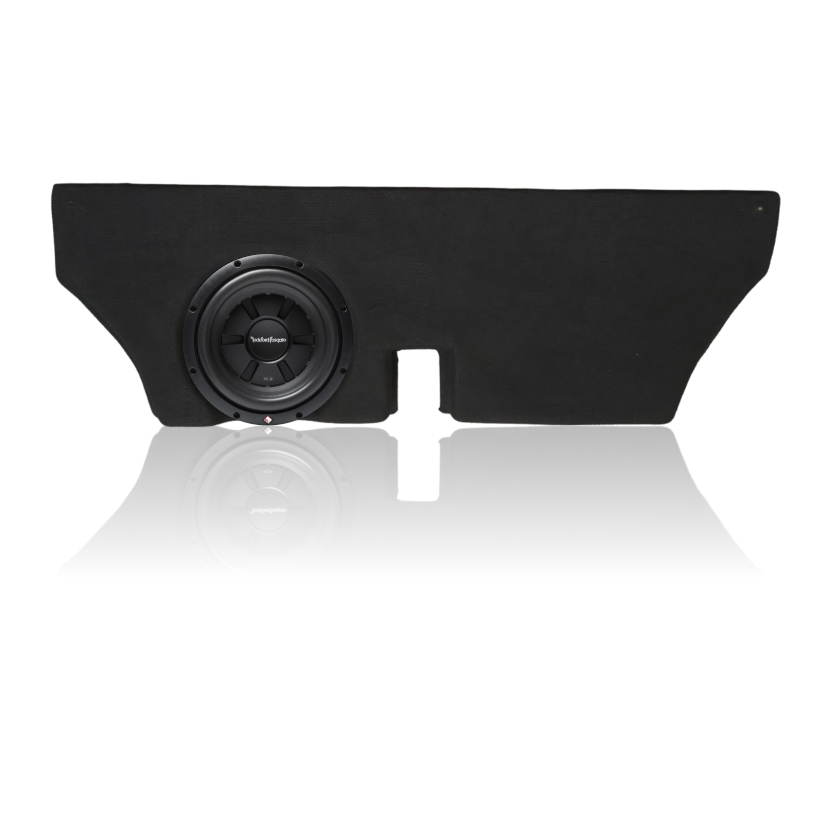 FRDNG-SUB-R2SD2- 10" R2 2-Ohm DVC Shallow Subwoofer and Ford Ranger Enclosure - Under Seat