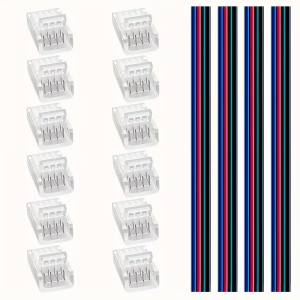 Pin LED Strip Connector kit – 2/3/4/5/6
