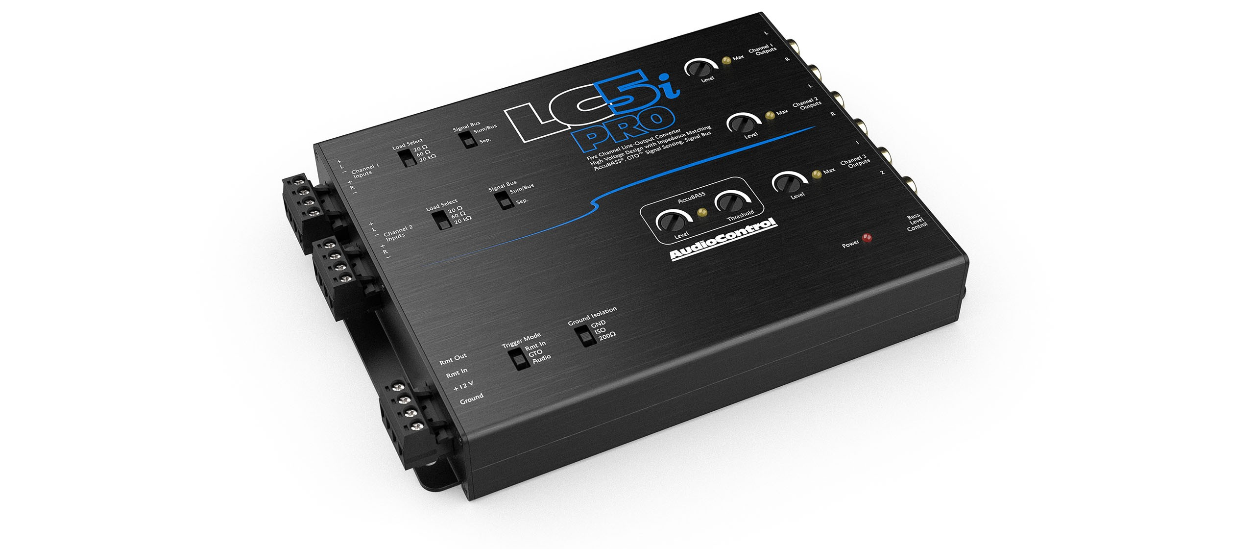 LC5i PRO - 4ch in - 6ch out Line Out Converter - AudioControl - Image 3