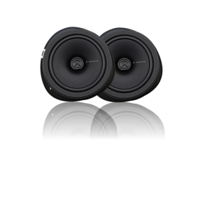 FRDNG-SP-P1V2-675 – Rockford Fosgate – Punch P1 6.75” 3-Way Coaxial Speakers with Ford Spacers