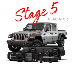 Jeep Gladiator JT 2020+  – 1,800 Watt All-In-One Audio Kit for Select – 14 to 21 Days Delivery