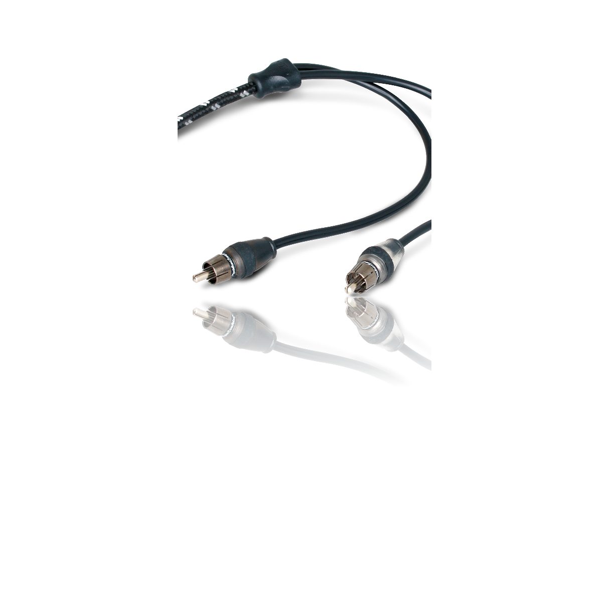RFIT-3 - Rockford Fosgate - 3 Feet Premium Dual Twist Signal Cable - 1 meter RCA
