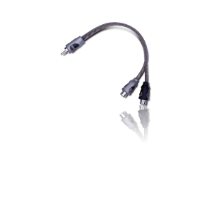RFIY-1M – Rockford Fosgate – Twisted Pair Y-Adapter 1 Male To 2 Female