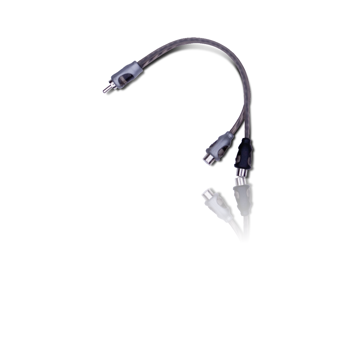 RFIY-1M - Rockford Fosgate - Twisted Pair Y-Adapter 1 Male To 2 Female