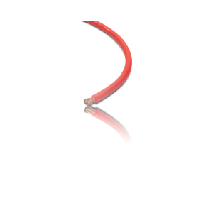 RFW4R – Rockford Fosgate – 4 AWG Frosted Red Wire – 10 Meters – RFW4R