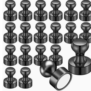 Neodymium Magnets Extra Strong for Magnetic Board Mini Magnets – Black
