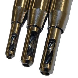 Self-Centering 3-Piece Drill Bit Set