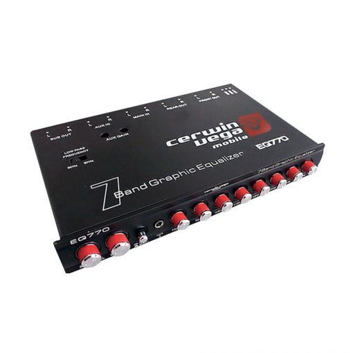 EQ770 - Cerwin Vega - 7-Band Parametric EQ w/ AUX Input - Image 2