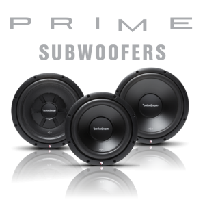 Car Prime Subwoofers