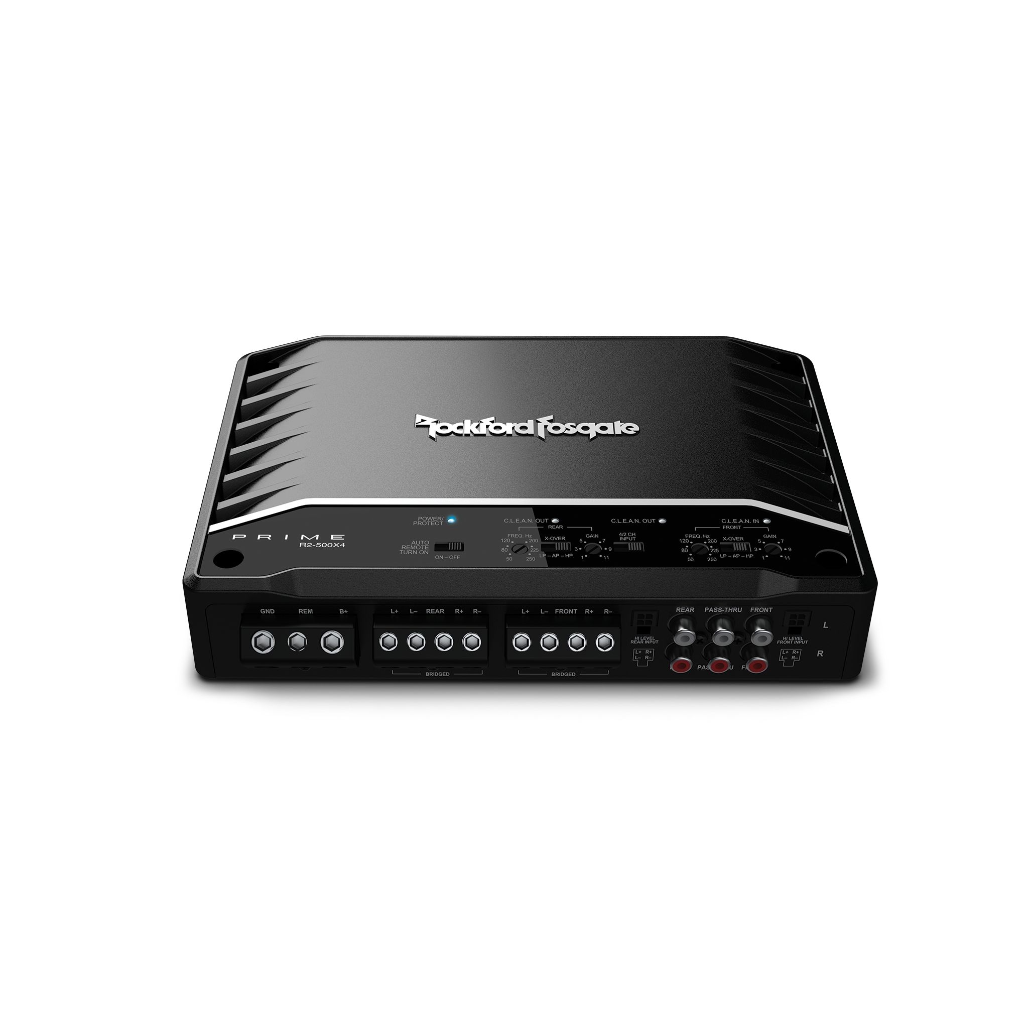 M-R2-500X4 - Rockford Fosgate - Prime 500 Watt 4-Channel Coated Marine Amplifier - Image 2