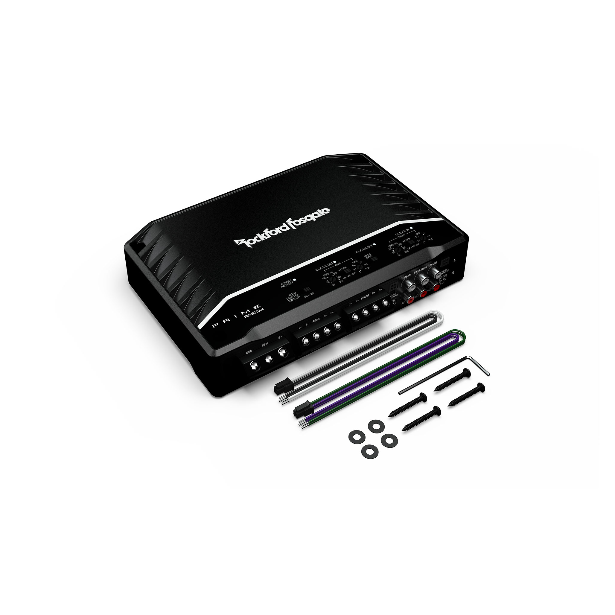 M-R2-500X4 - Rockford Fosgate - Prime 500 Watt 4-Channel Coated Marine Amplifier - Image 3