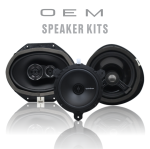 Assembled speaker spacer kits