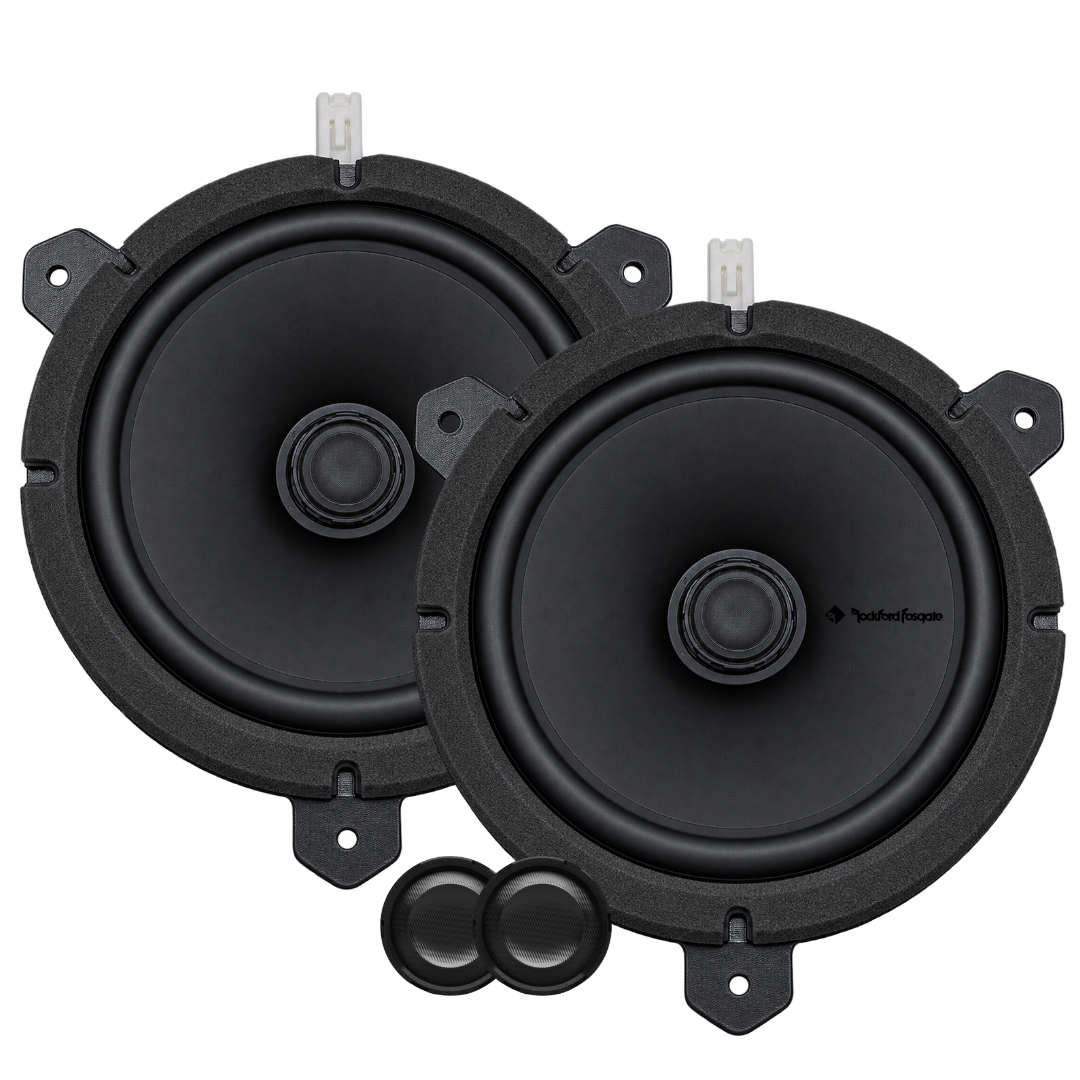 TOYD4D-SP-P2V2-675 - Rockford Fosgate - Punch P2 6.75” 2-Way Convertible Speakers with Toyota D4-D Spacers - Image 4
