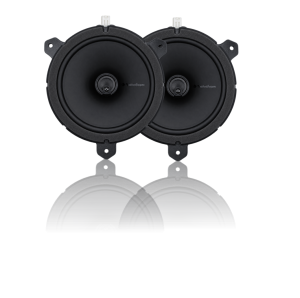 TOYNG-SP-P1V2-675 – Rockford Fosgate – Punch P1 6.75” 3-Way Coaxial Speakers with Toyota Hilux spacers